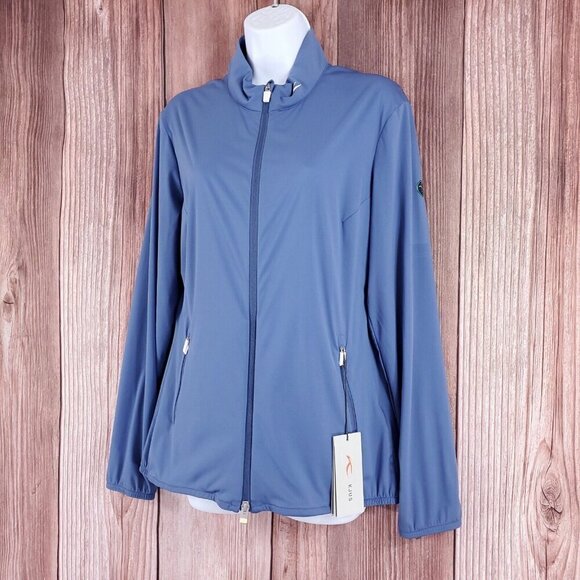 NWT Kjus Womens Size 40 Large Delvin Jacket Eagle Point Golf Club Performance - Picture 2 of 16